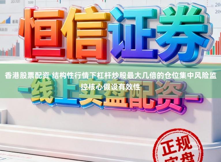 香港股票配资 结构性行情下杠杆炒股最大几倍的仓位集中风险监控核心假设有效性